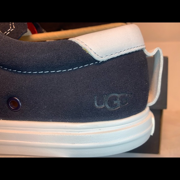 UGG Lace Up Sneaker True Navy New in box Multiple - Picture 7 of 10